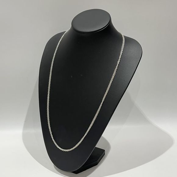 Tiffany Elsa Peretti Mesh Chain Necklace Silver - Picture 6 of 6